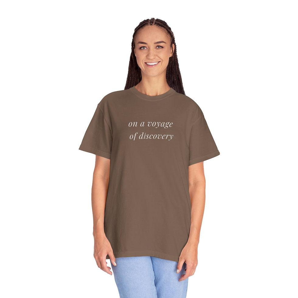 Thumbnail: On A Voyage Of Discovery T-Shirt — Soft Unisex Graphic Tee