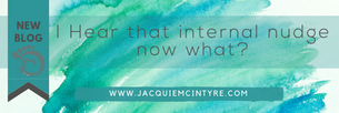 I hear the internal nudge- so what?