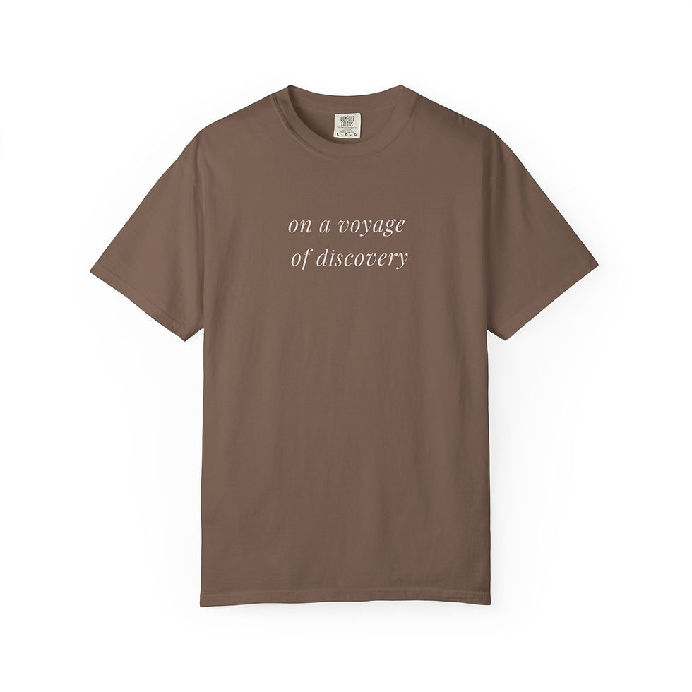 Thumbnail: On A Voyage Of Discovery T-Shirt — Soft Unisex Graphic Tee