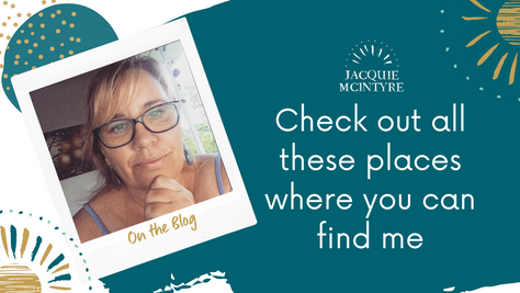 Check out all these places where you can find me