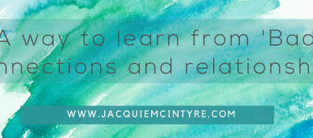 A way to learn from 'Bad' connections and Relationships