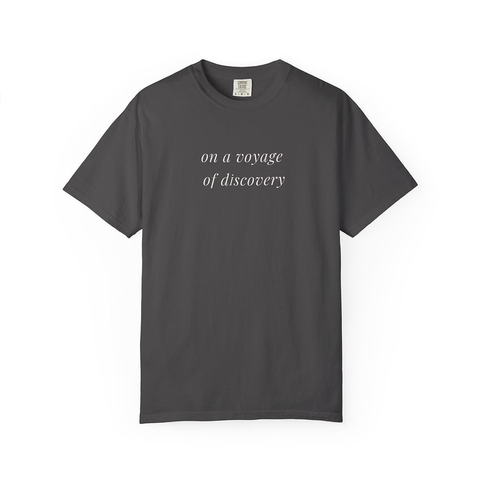 Thumbnail: On A Voyage Of Discovery T-Shirt — Soft Unisex Graphic Tee
