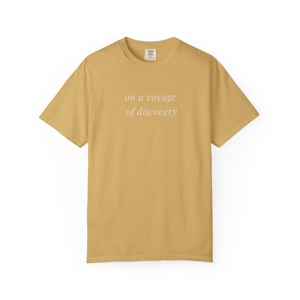 Thumbnail: On A Voyage Of Discovery T-Shirt — Soft Unisex Graphic Tee