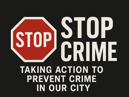 Supporting Local Business – Stop and Prevent Crime in our City.