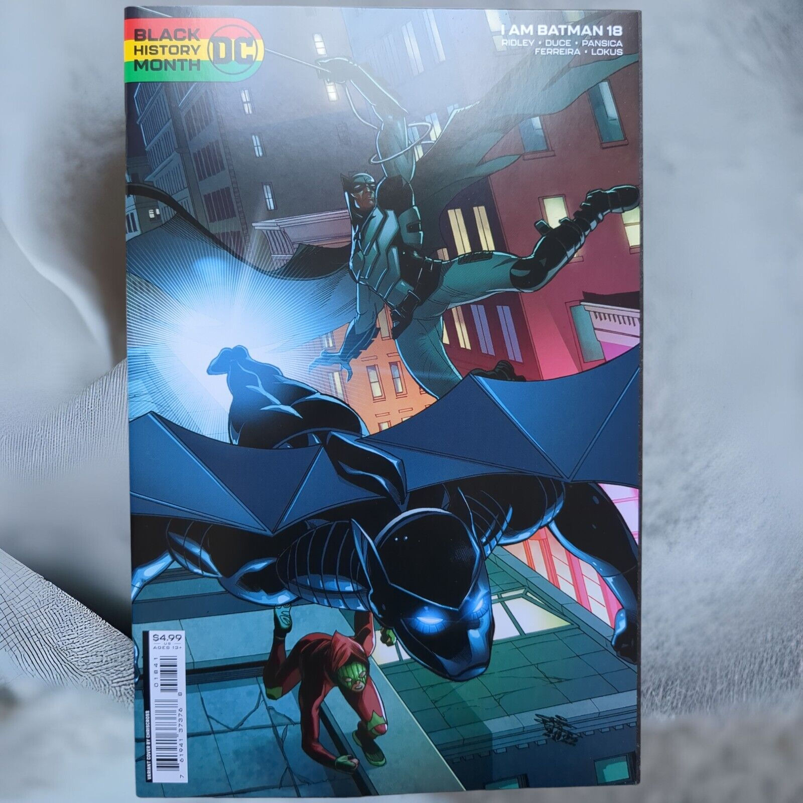 I AM BATMAN #18 CHRISCROSS BLACK HISTORY MONTH 2023