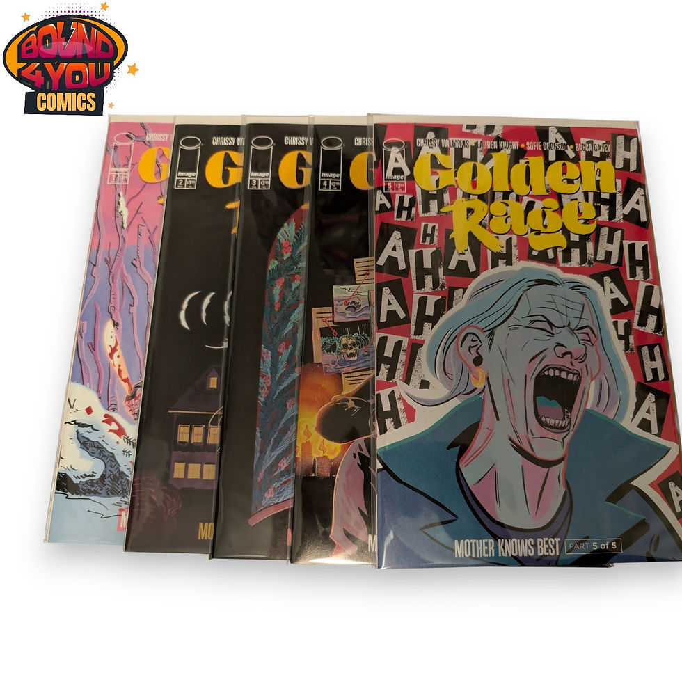 Golden Rage 1-5 - Complete Set (2022)