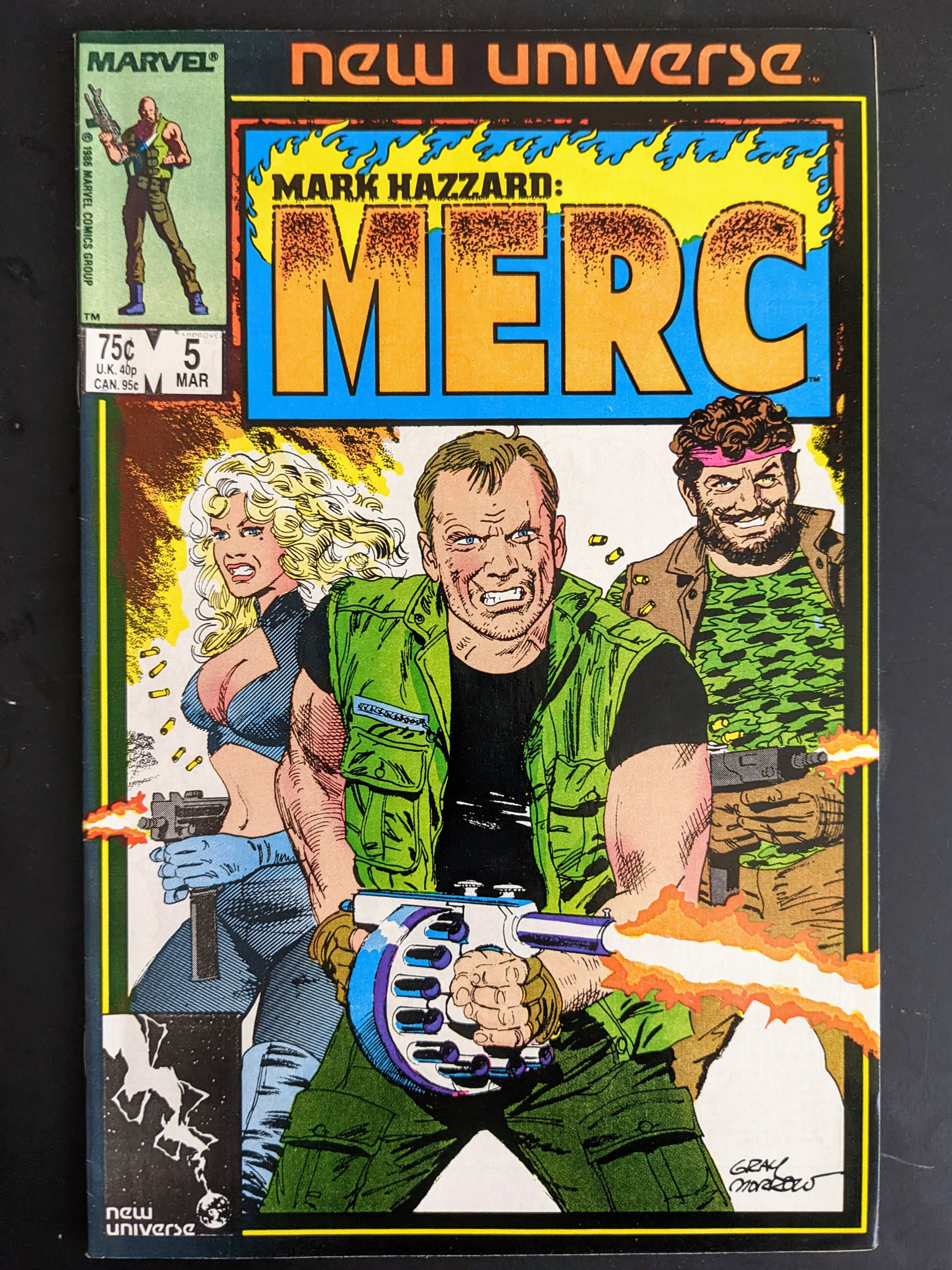 Mark Hazzard Merc #5 (1986)