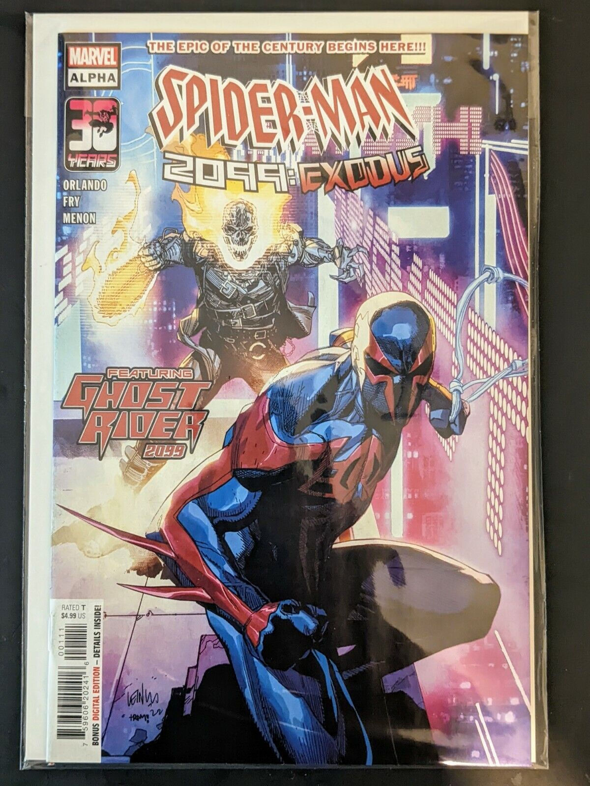 SPIDER-MAN 2099: EXODUS ALPHA #1 05/04/2022 1st New Cabal App Marvel