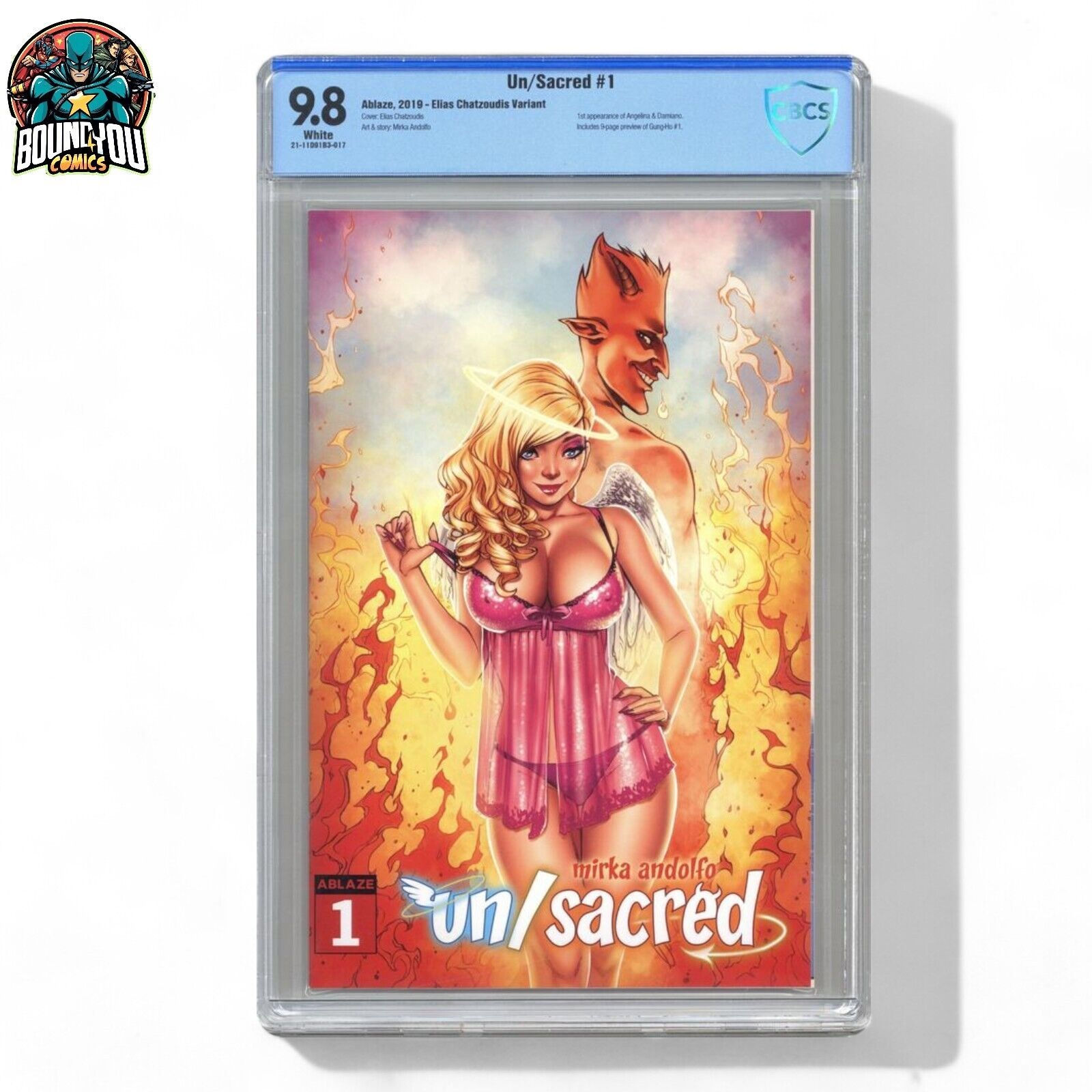 Mirka Andolfo's Un/Sacred #1 Chatzoudis Variant