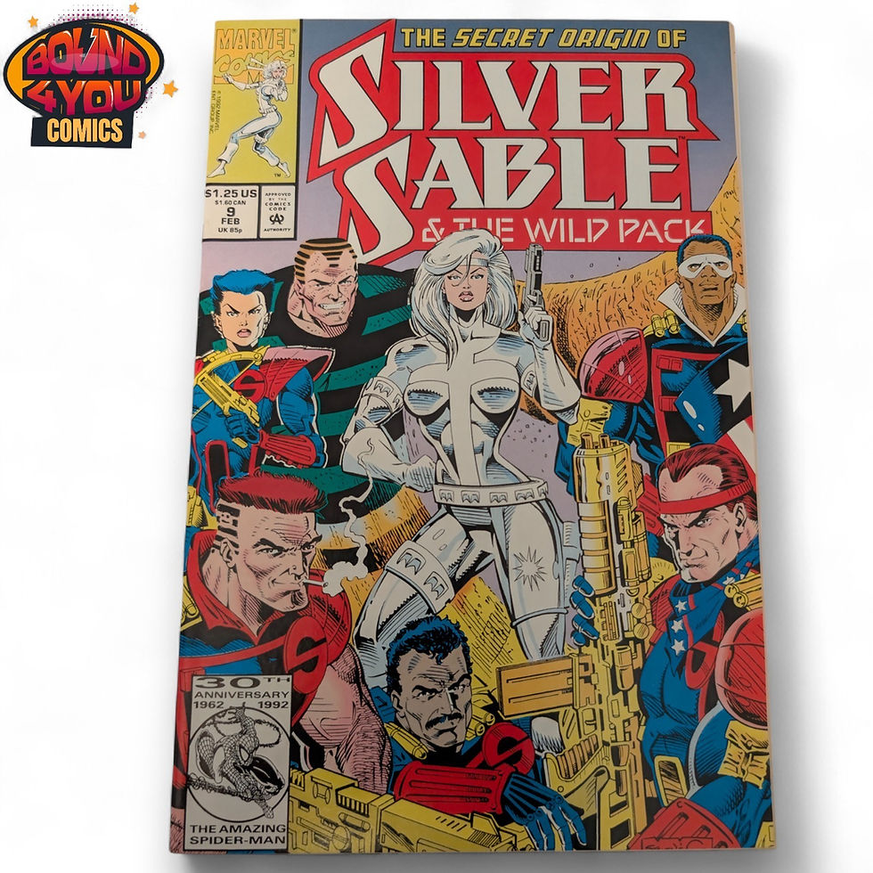 Silver Sable and the Wild Pack #9 - Direct Edition (1993)