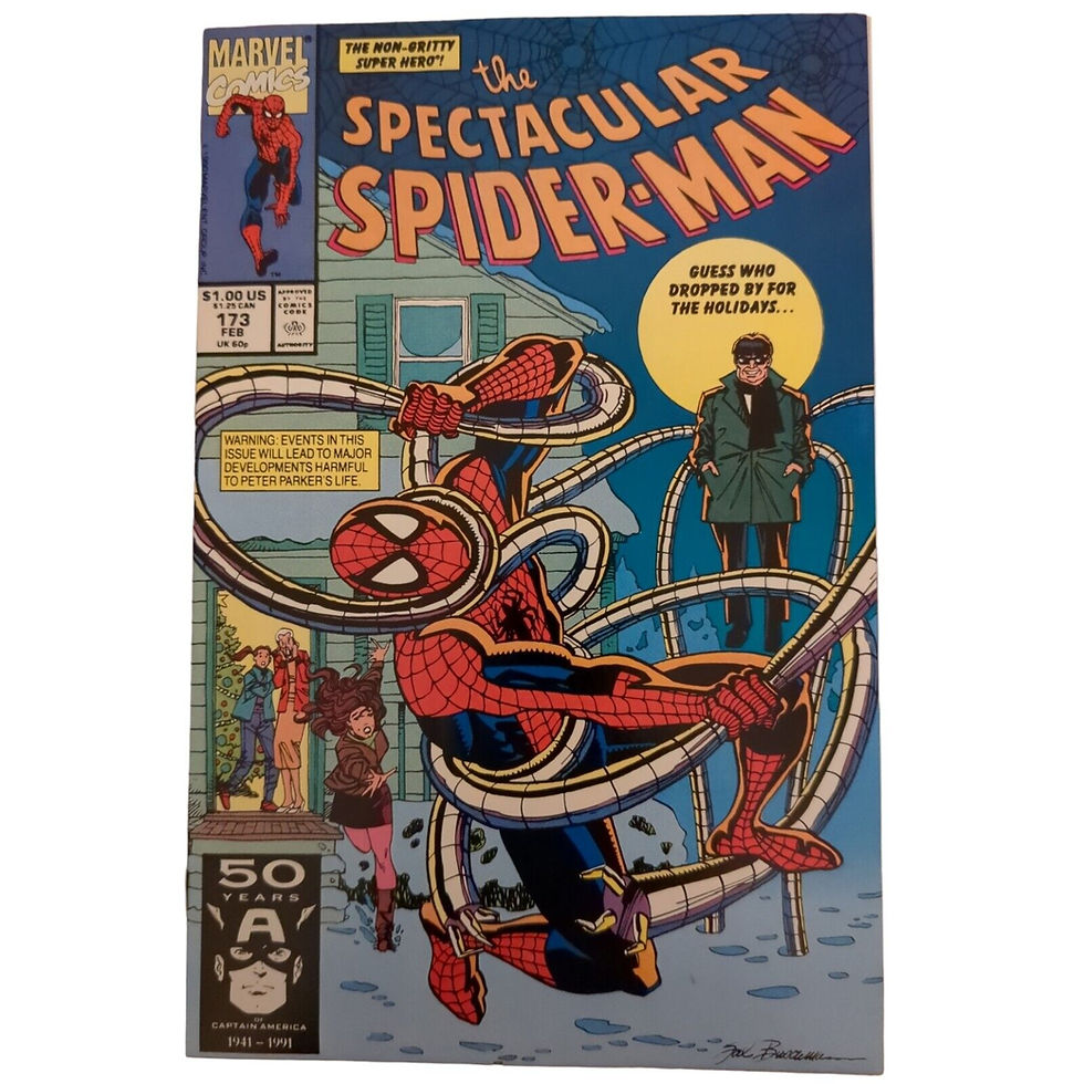 THE SPECTACULAR SPIDER-MAN #173 - DIRECT EDITION (1991)