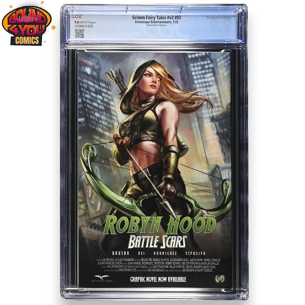 Paul Green -2025 April VCON 22 Black Friday Z-Rated Metal Comic