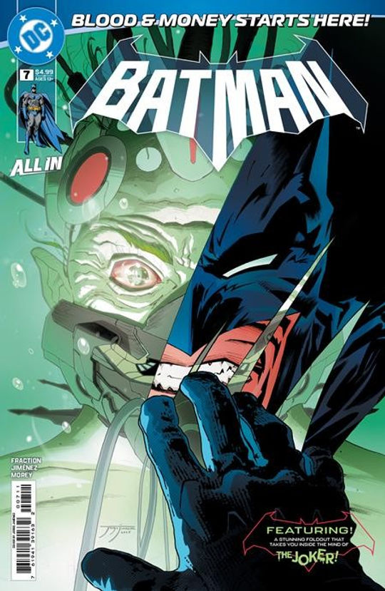 Batman #7 Jorge Jimenez cover DC Comics March 2026