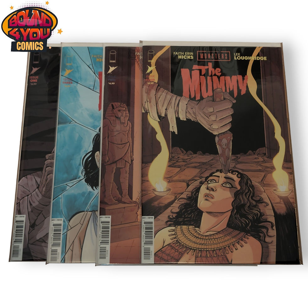 Universal Monsters: The Mummy - #1-4 Complete Cover A Set (2025)