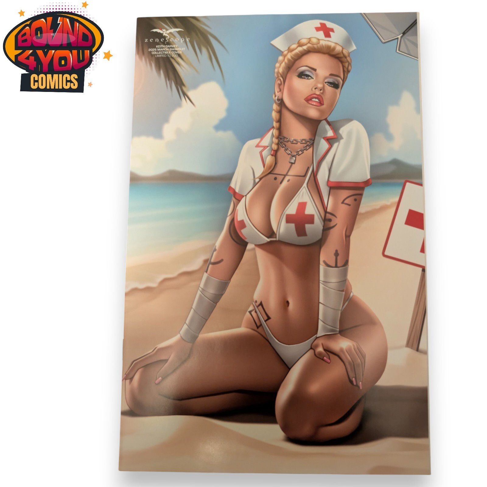 Keith Garvey - 2025 March Swimsuit Collectible Cover - LE 200