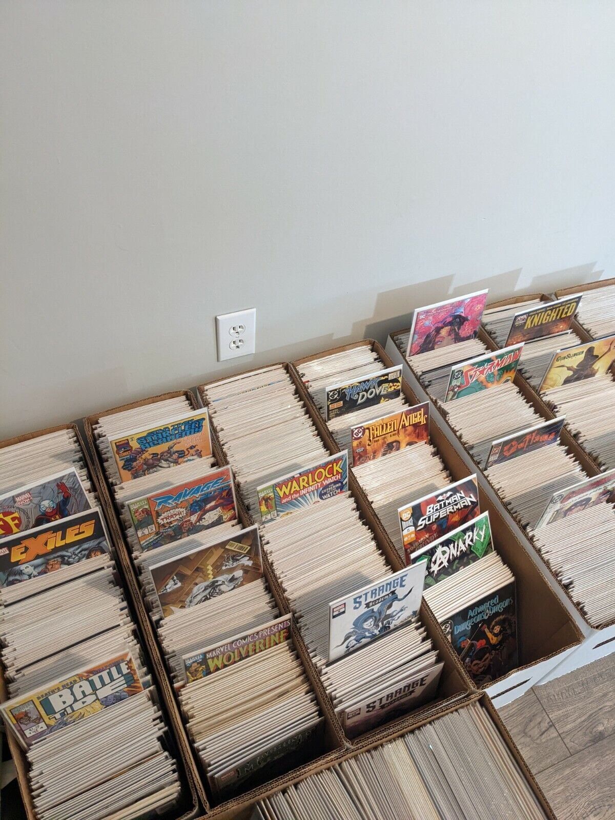 HUGE COMIC BOOK LOTS - MARVEL, DC, IMAGE, INDIES, NO DUPES  (10 ct)
