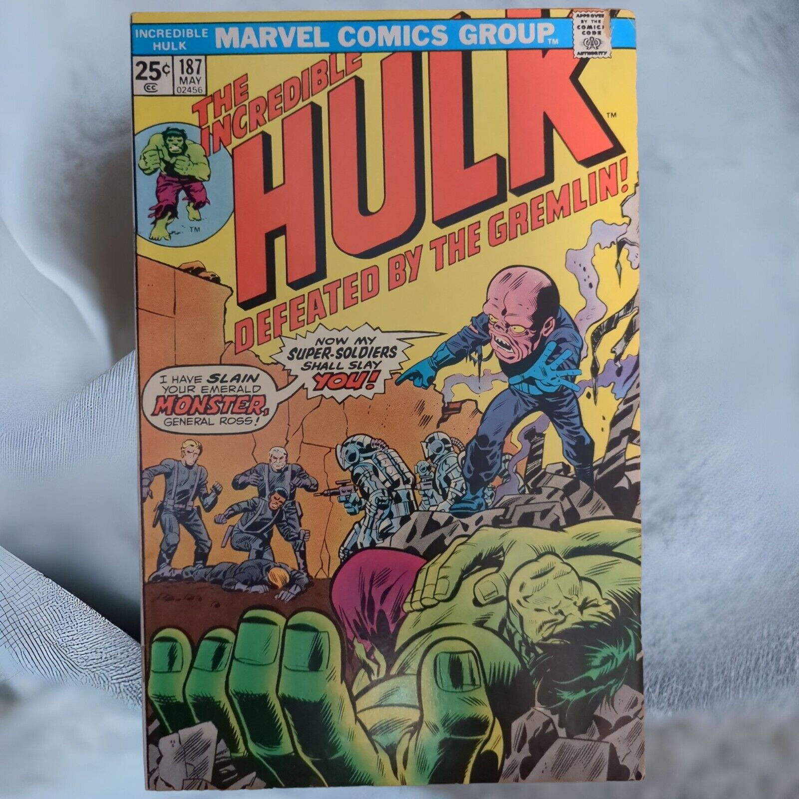 The Incredible Hulk #187 - 1975 Marvel Comics