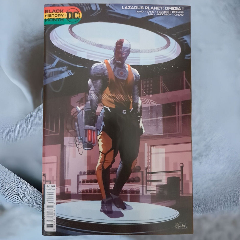 LAZARUS PLANET OMEGA #1 EDWIN GALMON BLACK HISTORY MONTH