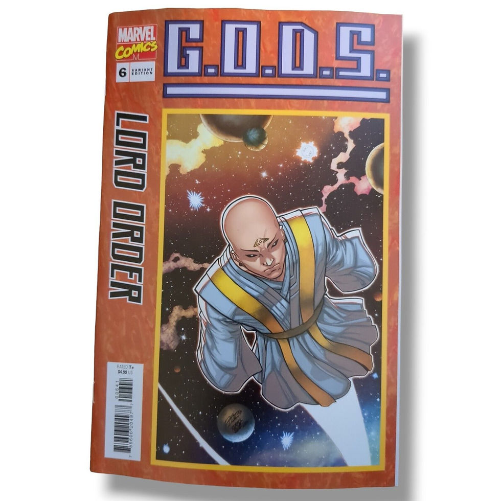 G.O.D.S. #6 - RON LIM - COSMIC HOMAGE VARIANT (2024)