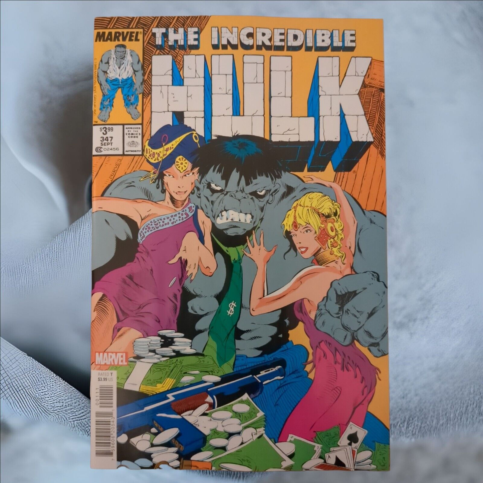 INCREDIBLE HULK #347 FACSIMILE EDITION - MARVEL COMICS (2023)