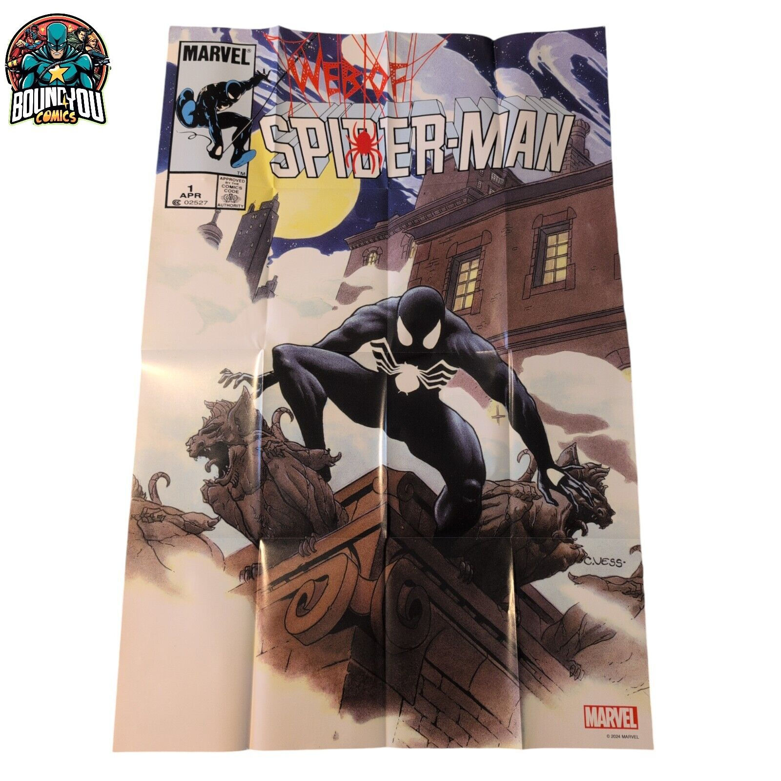 Web Of Spider-Man #1  24" x 36" Promo Retailer Poster