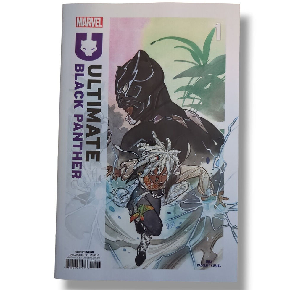 ULTIMATE BLACK PANTHER #1 - PEACH MOMOKO - 3RD PRINT (2024)
