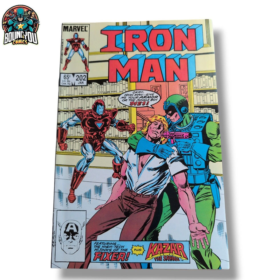 The Invincible Iron Man #202 - Direct Edition (1986)
