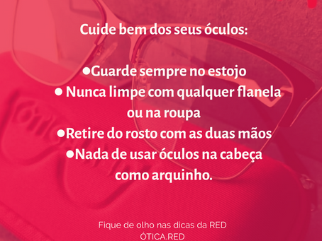 Preserve seus óculos e lentes seguindo essas dicas!