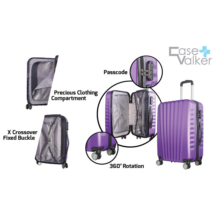 Thumbnail: Case Valker SEVEN STAR Hard Case ABS Luggage Bag 24" (inches)