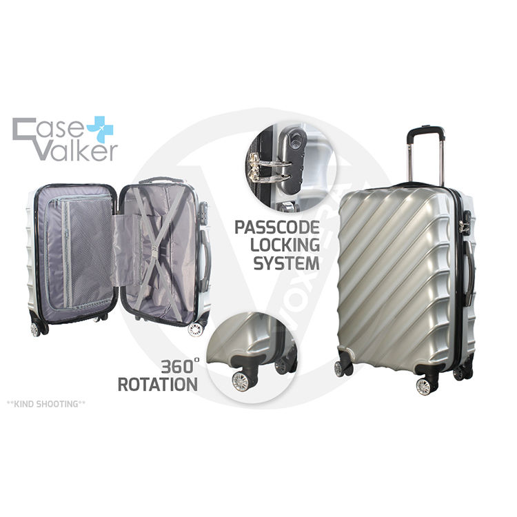 Thumbnail: Case Valker Glossy Streamer PC+ABS Luggage Bag 2IN1