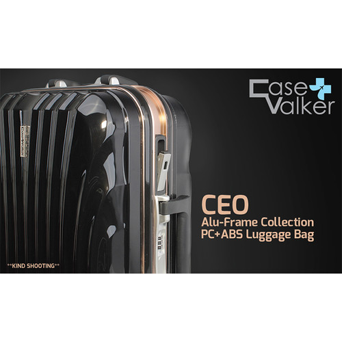 Case Valker CEO Alu-Frame Collection PC+ABS Luggage 20