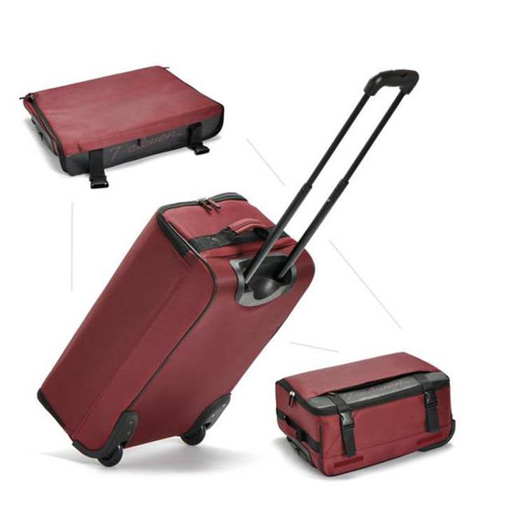 Thumbnail: Case Valker Foldable Travel Luggage Trolley With 2 Wheels (Maroon)
