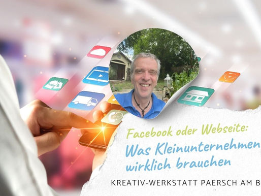 Facebook-Seite oder eigene Website: Was Kleinunternehmen wirklich brauchen