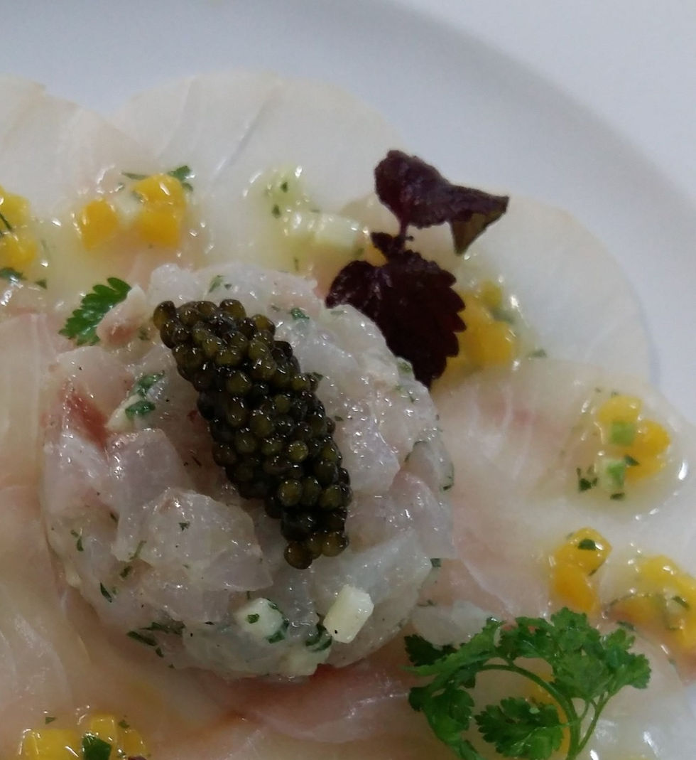 Seabass & Osetra