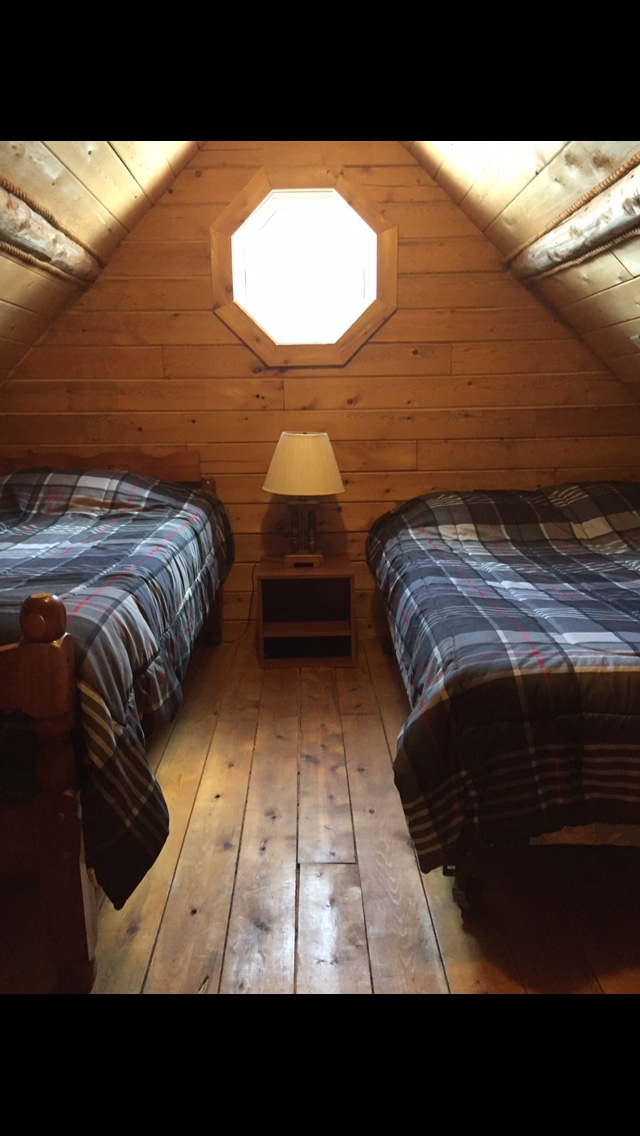 Loft with twin and full bed