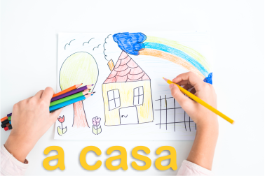a casa