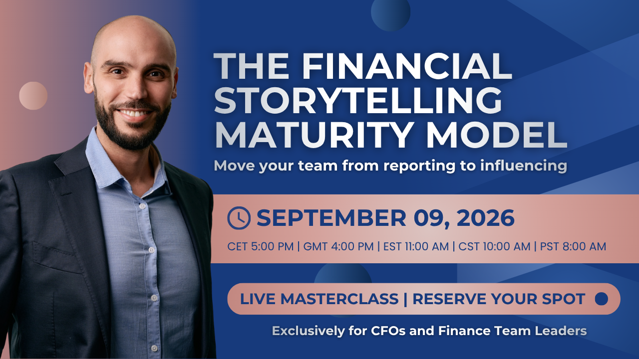 The Financial Storytelling Maturity Model masterclass