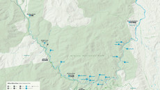 Mitta Mitta River map