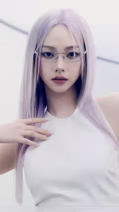 Gentle Monster Launches 'Pocket' Collection in Collaboration with Bratz. Modelled by Karina from K-Pop girlband Aespa.