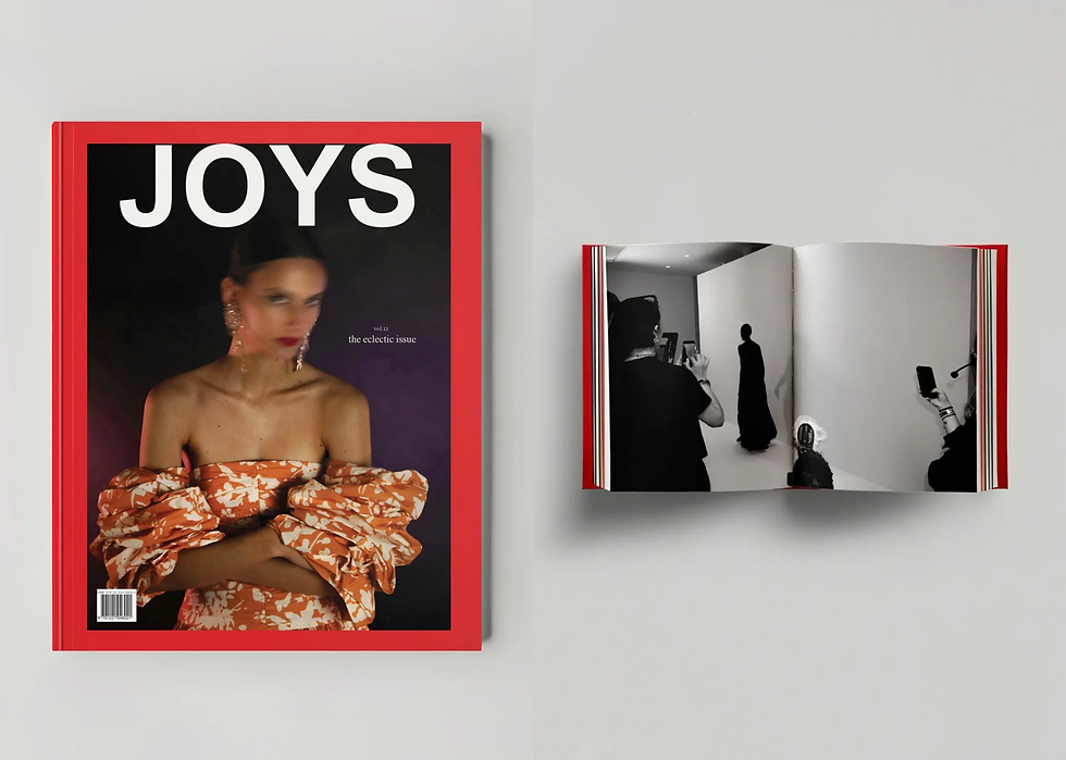 Joys magazine by gili biegun