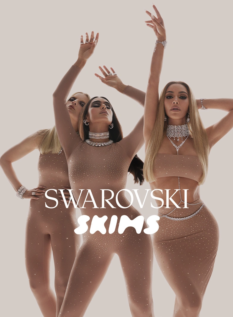 Swarovski x skims