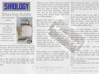 Sirology Shaving Guide