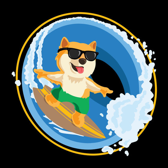 Surfer Inu