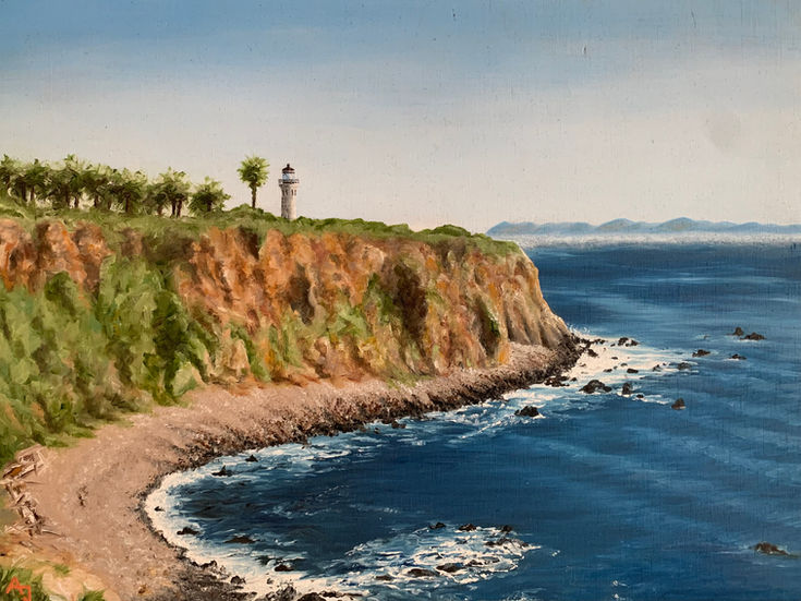 Palos Verdes Lighthouse Painting