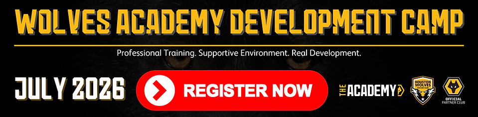 Wolves Academy Development Camp 2026 Banner Website