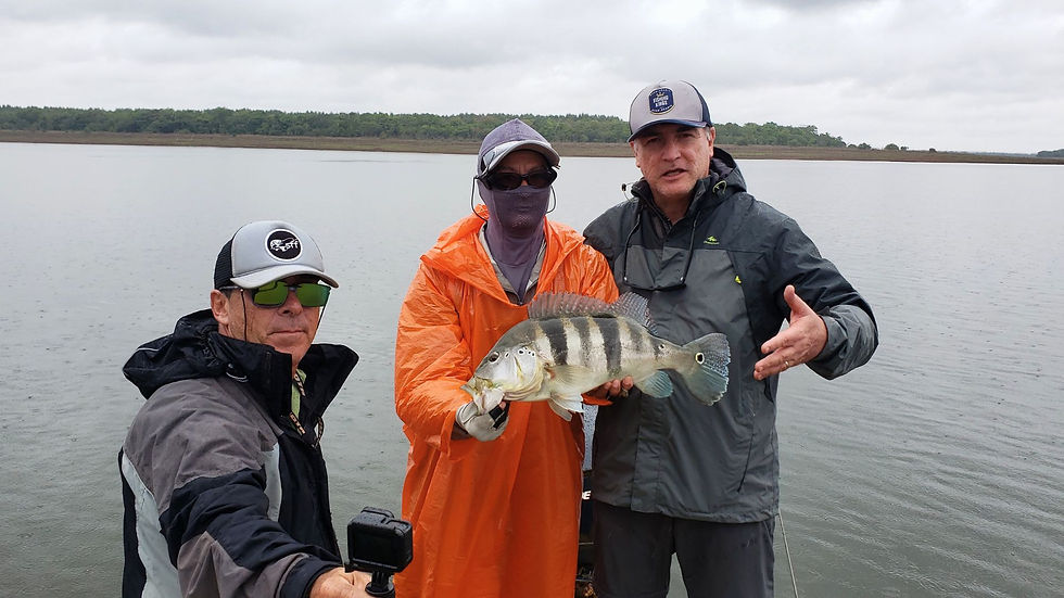 Imagem de GK e Vorcaro com peixe fisgado pelo Lazari