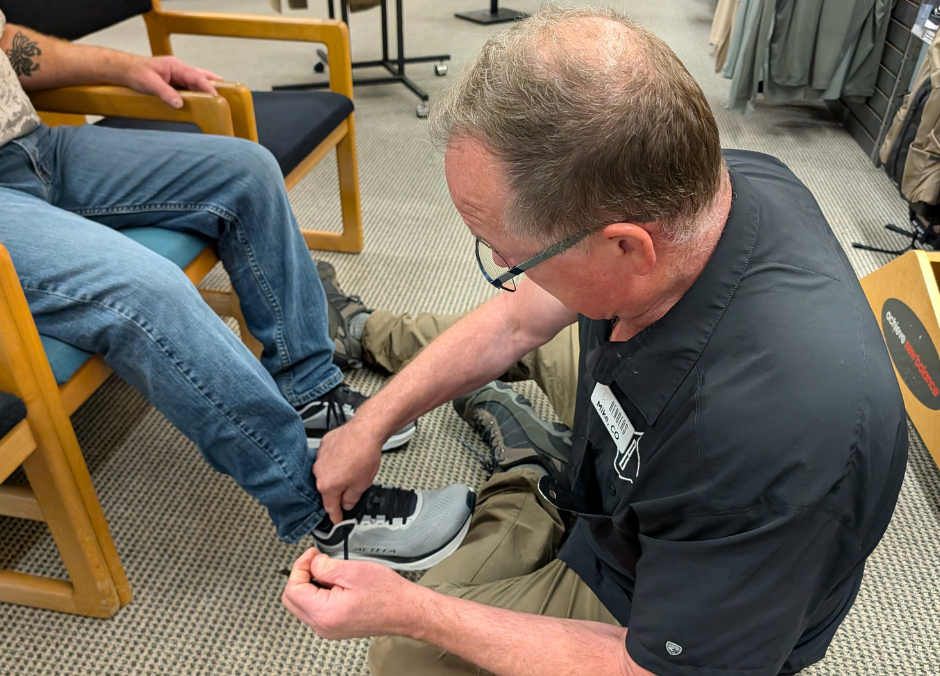 Mike, Our Orthotist Providing Care