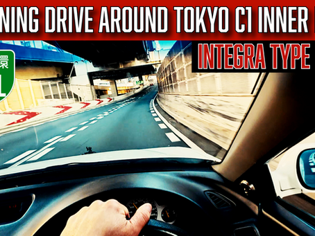Driving Tokyo C1 Loop in my Honda Integra Type R DC2