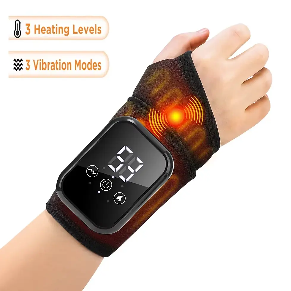 Thumbnail: Electric Foot and Hand Massager with Vibrating and Heating for Ankles and Wrists