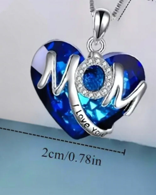 I Love You Mom Necklace